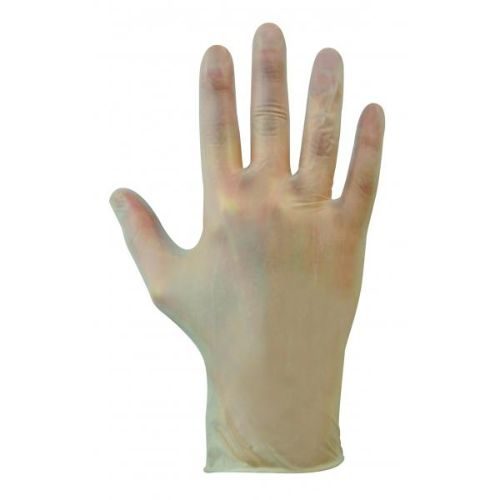 Clear Vinyl Gloves Powdered CODE: DIS7