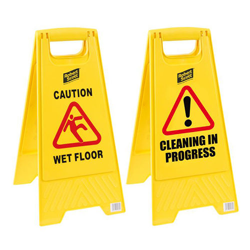 Yellow Warning Sign/Wet Floor CODE: EQU18
