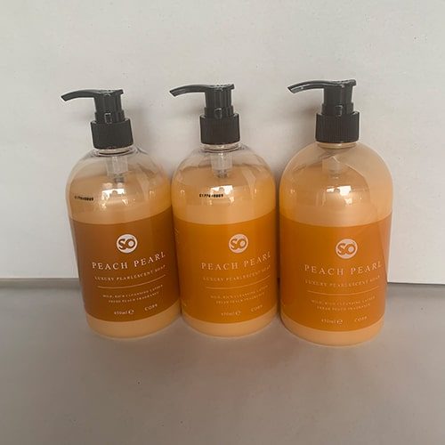Peach Pearl Liquid Hand Soap CODE: S450/P