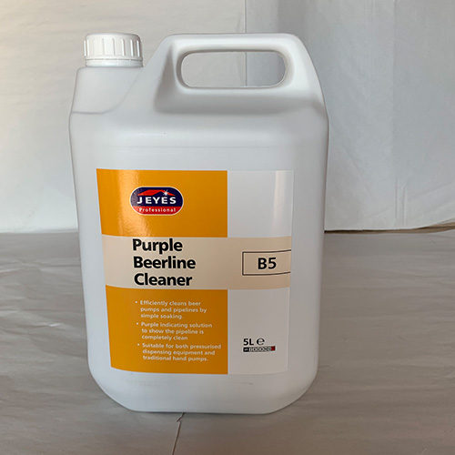 Purple Beer Line Cleaner 5Ltr CODE: CHM101