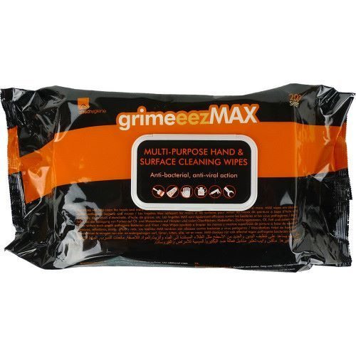 Grime-Eez MAX Hand & Surface Wipes CODE: WW2